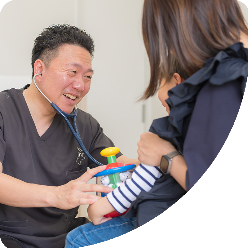 診察のようす